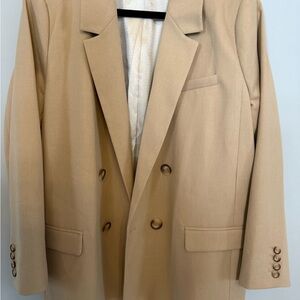 Sezane Tan Blazer